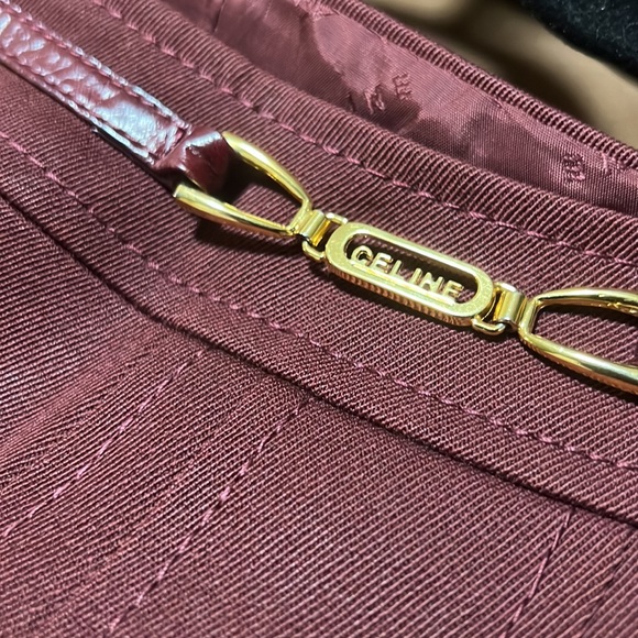 Celine Vintage Pleated Horsebit Midi Skirt - Picture 7 of 7